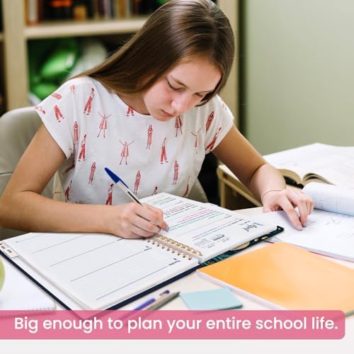 Planner 2026-2027, Weekly & Monthly Academic Calendar, Jul 2026 – Jun 2027