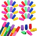 Ciieeo 120Pcs Pencil Top Erasers Bulk Pencil Cap Eraser Toppers for Classroom Office and Home Use Smudge-Free Precise Correction