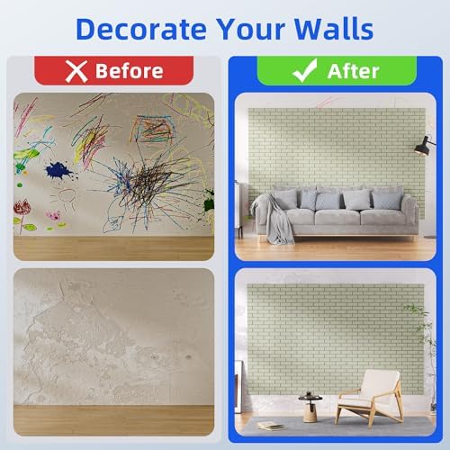 20 Pack Acoustic Panels with Self Adhesive Sound Proof Foam Panels for Wall