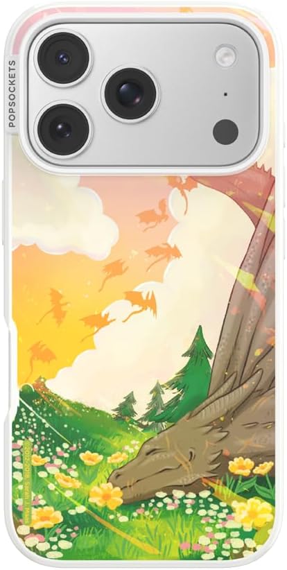 PopSockets iPhone 17 Pro Case Compatible with MagSafe, Phone Case for iPhone 17 Pro, Wireless Charging Compatible, Case Only - Abraxos