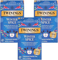 Twinings of London Winter Spice Herbal Tea Bags, 20 Count (Pack of 3)