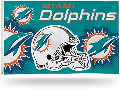 NFL Rico Industries Standard 3' x 5' Banner Flag Single Sided - Indoor or Outdoor - Home Décor