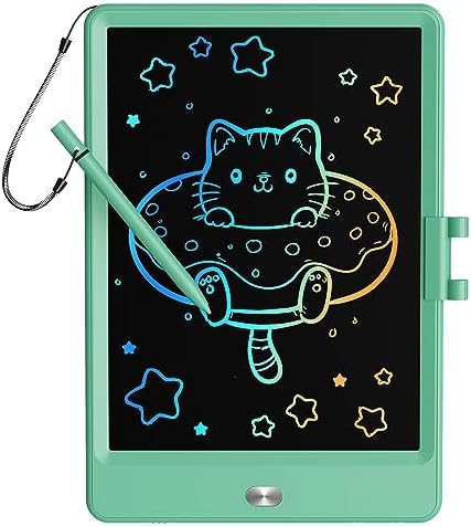 TEKFUN Kids Toys Toddlers Toys for Boys and Girls, 8.5in LCD Writing Tablets Drawing Pad for Kids, Light Doodle Pad Drawing Board for Toddlers, Gifts Toys for 3 4 5 6 7 Year Old Girls Boys(Green)