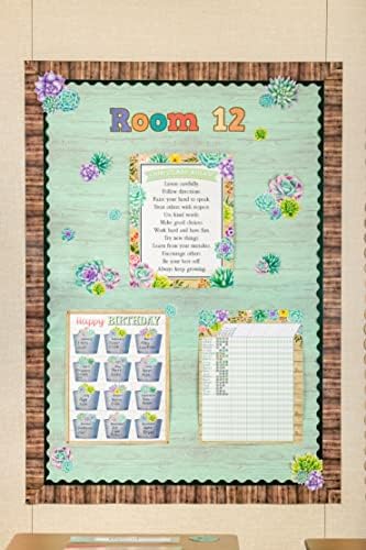 Teacher Created Resources Mint Painted Wood Better Than Paper Bulletin Board Roll (TCR77883)