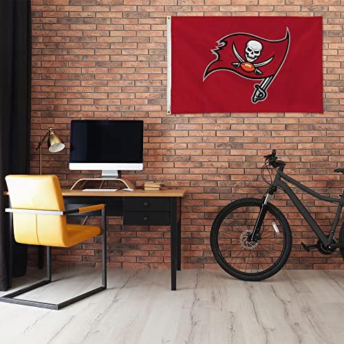 NFL Rico Industries Standard 3' x 5' Banner Flag Single Sided - Indoor or Outdoor - Home Décor