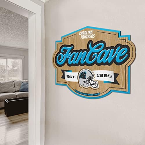 YouTheFan NFL Carolina Panthers FanCave Wall Art