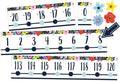 Teacher Created Resources Wildflowers Number Line (-20 to +120) Bulletin Board (TCR6817)