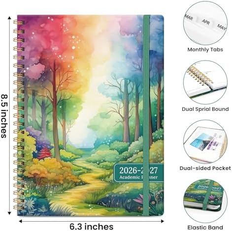 ZOTIA Planner 2026-2027 Weekly & Monthly Calendar Planner Jul 2026-Jun 2027