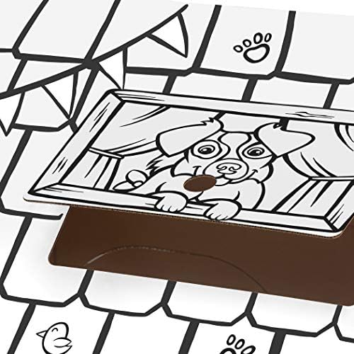 Bankers Box at Play Large Color in Dog Playhouse, Cardboard Playhouse and Life Size Craft Activity for Kids and Families