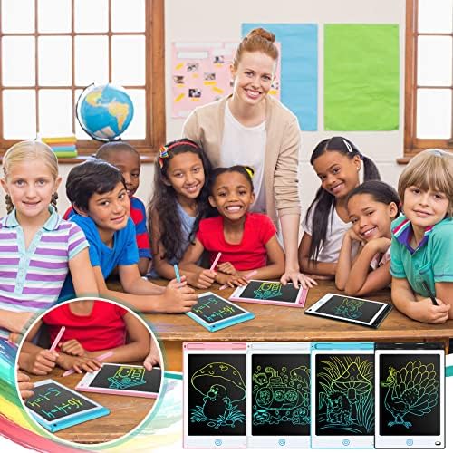 Zhehao 20 Pack 8.5 Inch LCD Writing Tablet Drawing Board,Pastel,Classic