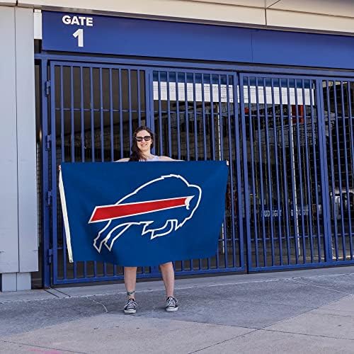 NFL Rico Industries Standard 3' x 5' Banner Flag Single Sided - Indoor or Outdoor - Home Décor