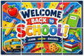 8 Pack Art Acoustic Panels Sound Absorbing Colorful Back to School Chalkboard School Supplies Bus Decorative Soundproof Wall Panels Self Adhesive for Home Recording Studios 48"x32"