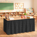 Teacher Desk Skirt for Classroom Ruffle Table Skirt Back to School