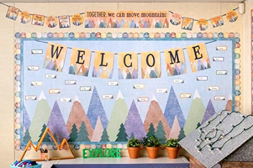 Teacher Created Resources Moving Mountains Better Than Paper Bulletin Board Roll (TCR77421),Rectangular