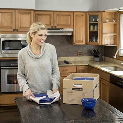 Bankers Box 8-Pack Medium Heavy-Duty Moving Boxes