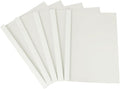 RAYSON TBC2346-100W-US Thermal Binding Covers, Letter Size White Binding Cover, 1/16in, 1/8in, 3/16in, 1/4in Multi-Size Pack of 100