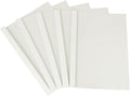RAYSON Thermal Binding Covers, Letter Size White Binding Presentation Cover, Mixed Spines Size 1/16in, 1/8in, 3/16in, 1/4in, 1/2in Multi-Pack of 25