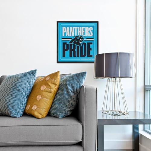 YouTheFan NFL Carolina Panthers Slogan Series 3D Wall Art