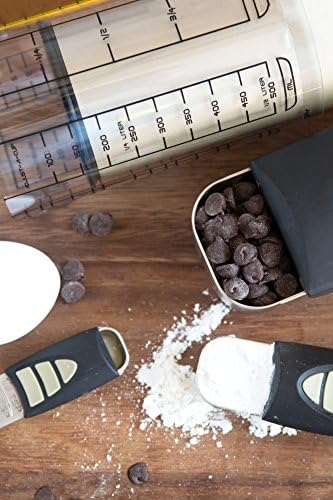 KitchenArt Baker’s Pro Adjust-A-Measure Set, 4-Piece, Satin