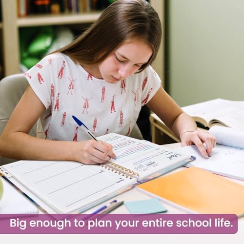 Planner 2026-2027, Weekly & Monthly Academic Calendar, Jul 2026 – Jun 2027