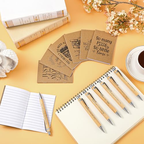 Supervitae 96 Set Book Lover Gift Include Notebook with Motivational Pens