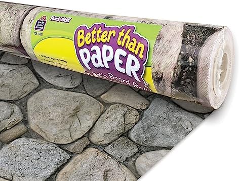 Teacher Created Resources Rock Wall Better Than Paper Bulletin Board Roll (TCR77451)