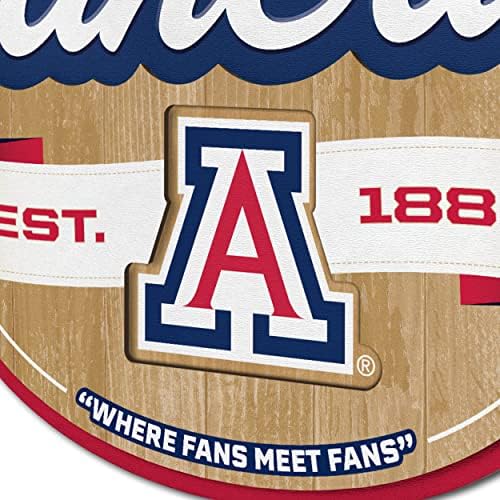 YouTheFan NCAA Officially-licensed FanCave 3D wall art - ready-to-hang, 3D multi-layered construction - floating wall mount design - Perfect fan gift