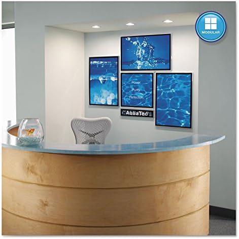 Quartet Matrix Modular Magnetic Whiteboard, 23" x 16", Includes Tray and Marker, Silver Aluminum Frame (M2316)
