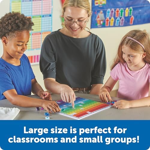 Learning Resources Rainbow Multiplication Board
