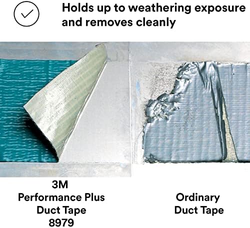 3M Performance Plus Duct Tape 8979, Slate Blue, 144 mm x 54.8 m, 6 Rolls