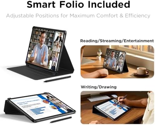 UGEE Drawing Tablet, 14.25" Large Screen 2.4K Standalone Drawing Pad with U-Pencil, 8GB+256GB 10000mAh Battery, Paper-Like NanoMatte Display, No PC Required Ideal for Digital Painting, Reading,Gaming