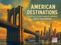 America Vintage Travel Poster Calendar 2027 12 Month | American Made In The USA