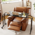 TigerDad Mobile Recliner Desk Overbed Table with Wheels Laptop Stand Tray