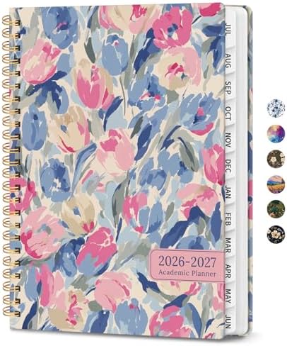 ZOTIA Planner 2026-2027 Jul 2026-Jun 2027 Academic Monthly & Weekly Planner