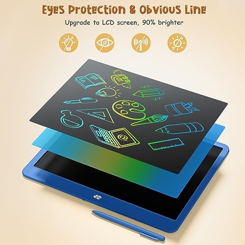 Kidopire LCD Writing Tablet for Kids, 15 Inch Doodle Board, Kid Drawing Pad