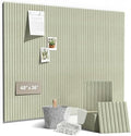 Large Felt Bulletin Board 48x36 Cork Board for Office - Sage Green