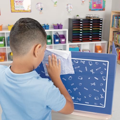 Really Good Stuff Deluxe Privacy Shields Large Set of 6, Ages 4+, PreK+