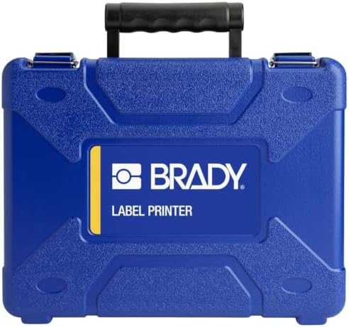 Brady M211 Portable Printer Accessory Hard Case (M211-HC), Blue
