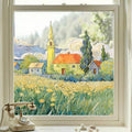 ADD.HERES Stained Glass Window Film, Window Film Decorative, 17.5 x 39.37in