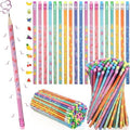 Teling 320 Pcs Wooden HB Scented Pencils Bulk with Erasers for Classroom