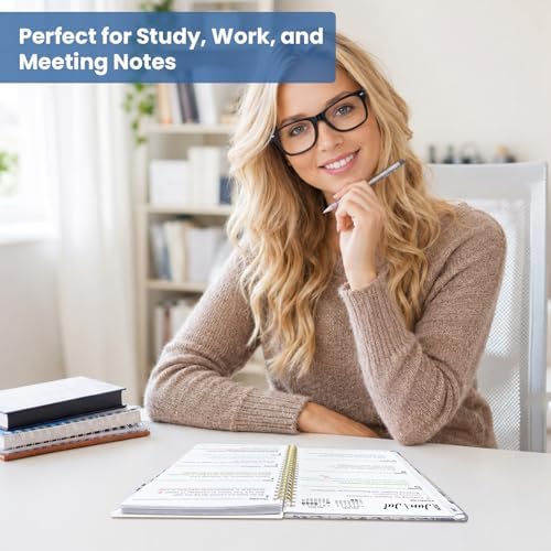 Planner 2026-2027, A5 (6.3" x 8.5") Hardcover Weekly & Monthly Planner July 2026 - June 2027 with Monthly Tabs, Academic Planner for School, Work and Office, Blue Elegance