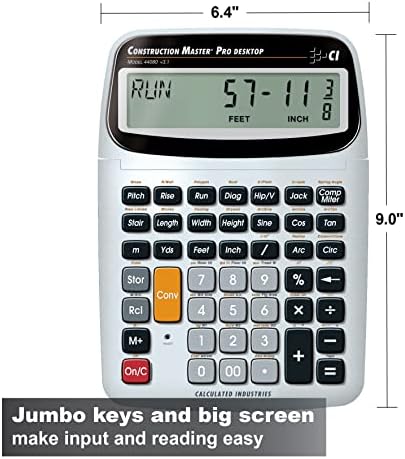 Calculated Industries Construction Master Pro Calculator Bundle for Architects, Estimators and Contractors