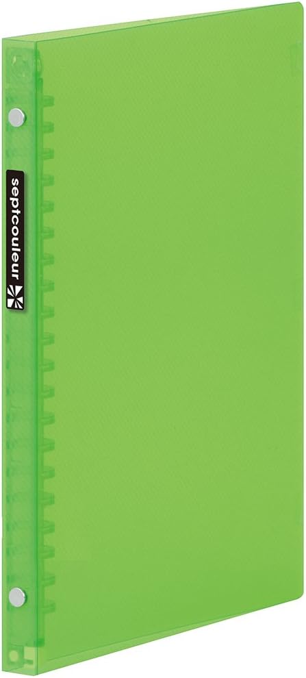 Maruman F083B-03 Loose Leaf Binder, A5, Septocrule, 20 Holes, Green