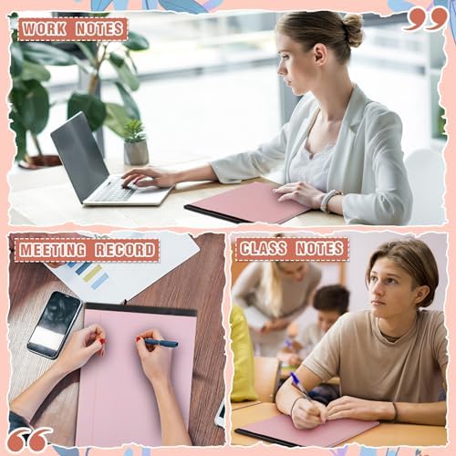 8.5'' x 11'' Colored Legal Pad Writing Wide Ruled, Assorted Colors, 8 Pcs