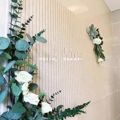 Large Felt Wall Tiles Cork Boards for Office Cubicle, 35"x23.6" Felt Photos Board Bulletin Tiles Pin Board for Walls Home Decor, Noise Reduction Boards Panels for Notes Memos, 6-Pack, Pink