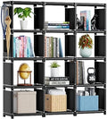 Mavivegue Book Shelf, 12 Cube Storage Organizer, DIY Bookcase