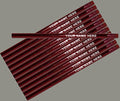 ezpencils - Personalized Metallic Red Round Pencil - 12 pkg - ** FREE PERZONALIZATION **