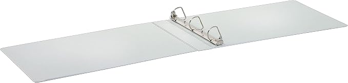 Cardinal 11-Inch x 17-Inch ClearVue Slant-D Ring Binder, 1.5-Inch, White (22122)
