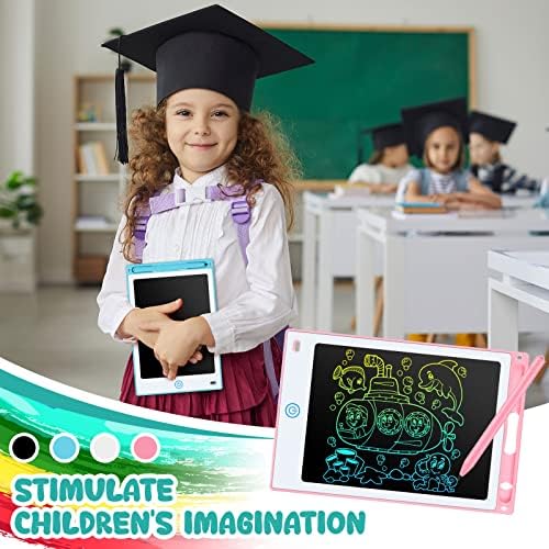 Zhehao 20 Pack 8.5 Inch LCD Writing Tablet Drawing Board,Pastel,Classic