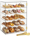 5 Tiers Countertop Bakery Display Case